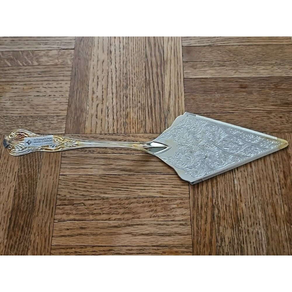 International Silver Co. Cake Server Pie Pastry Silver Plated 9911041